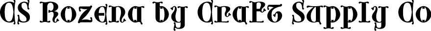 CS Rozena Regular Demo