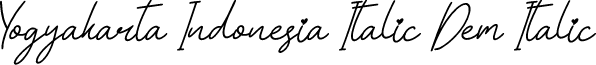 Yogyakarta Indonesia Italic Dem Italic