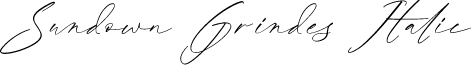 Sundown Grindes Italic
